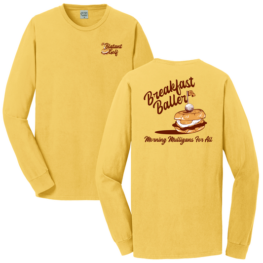 Breakfast Baller Long Sleeve Graphic Tee