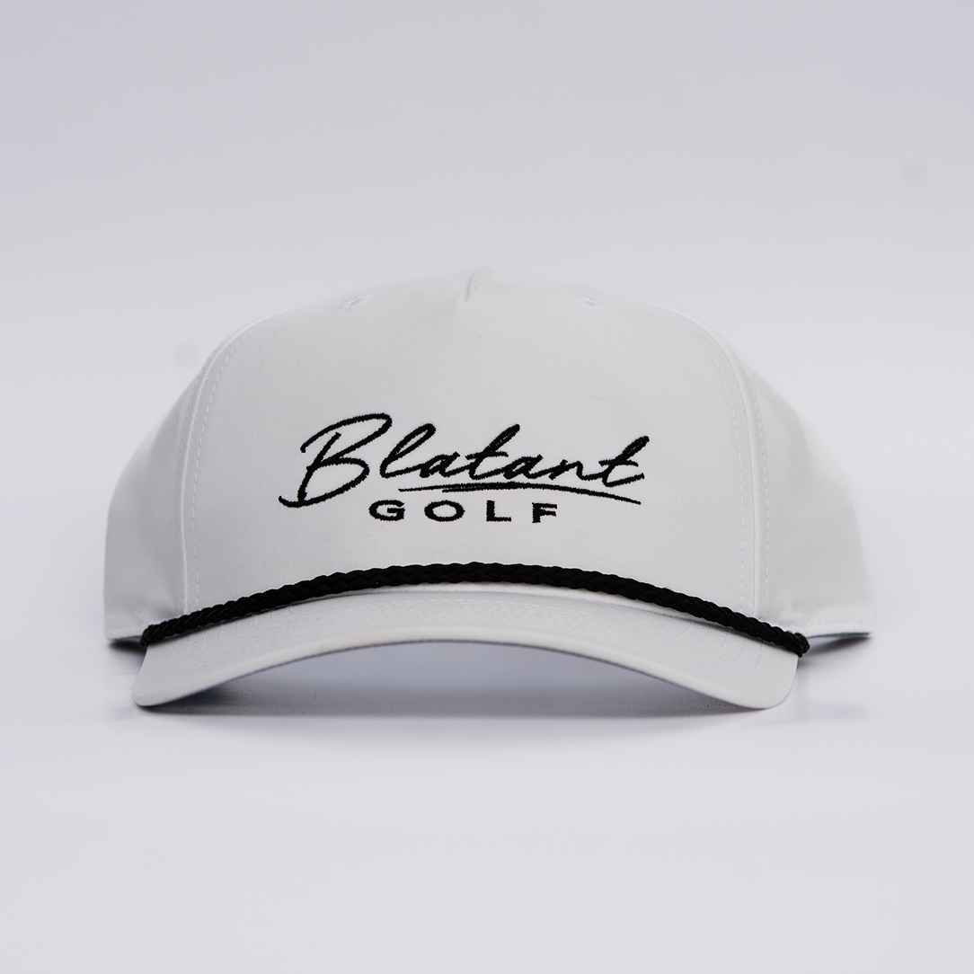 Blatant Golf Logo Performance Rope Golf Hat