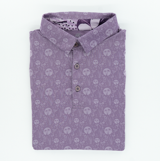 Cocktail Hour Golf Polo