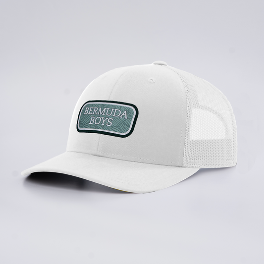 Bermuda Boys White Trucker Golf Hat